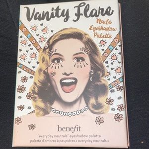 Benefit cosmetics vanity flare nude eyeshadow palette